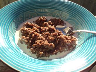 Healthy Chocolate Oatmeal/Porridge