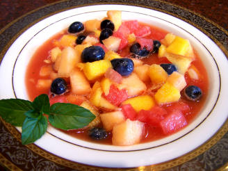 Icy Cold Summer Fruit Soup