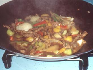 Beef Curry Stir-Fry