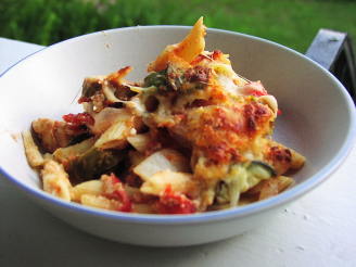 Rustic Baked Pasta With Roasted Vegetables and Sausage