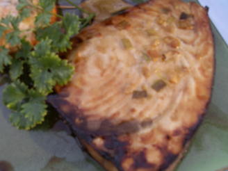 Honey Ginger Grilled Salmon, Swordfish or Mahi Mahi