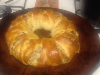Turkey and Cranberry Wreath(Pampered Chef)