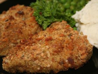Crispy Stuffing-Coated Chicken Breasts