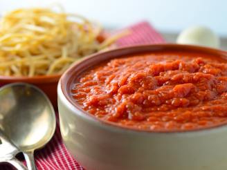 Slow-Simmered Spaghetti Sauce