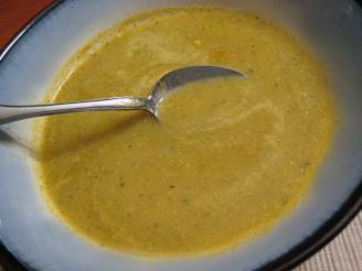 Curried Apple and Zucchini Soup