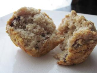 Sourdough Oatmeal Raisin Muffins