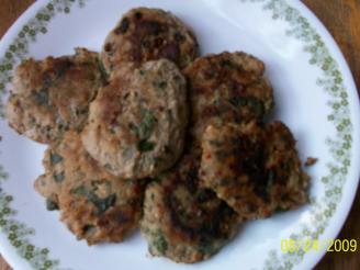 Spinach and Meat Cakes