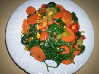 Hot Spinach Salad