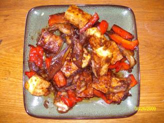 Stir-Fried Eggplant and Tofu