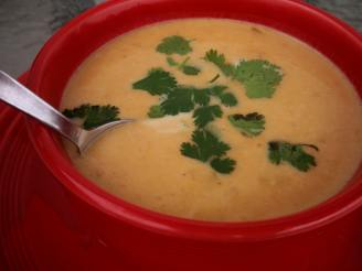 Creamy Roasted Yam Soup