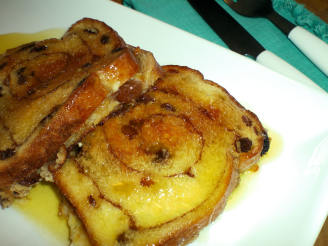 Stuffed French Toast Strata With Orange Syrup