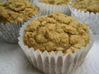 Oat Bran Apple Pie Muffins (Everything-Free, Low-Cal and Vegan!)
