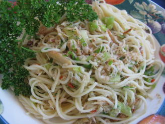 Spaghettini With Crab, Lime & Chilli