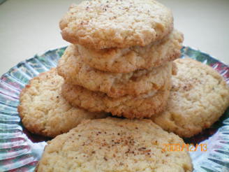 Christmas Eggnog Cookies