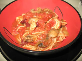 Crock-Pot Tuscan Pasta With Chicken (5 Ww Points)