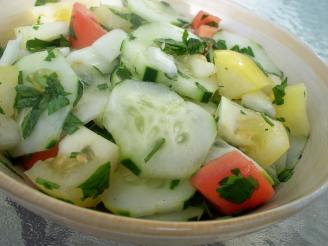 Cold Cucumber Salad