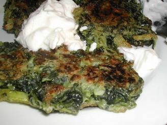 Spinach Fritters (Rachael Ray)