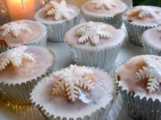 Magical Christmas Fairy Cakes - Christmas Fairy Cupcakes