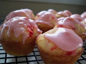 Mini Maraschino Cherry Muffins