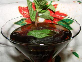 Black Santa Martini