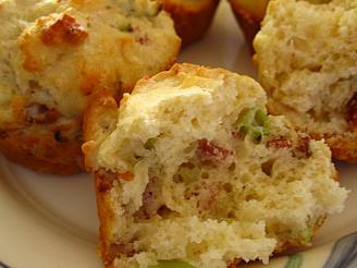 Bacon, Gruyère, and Scallion Muffins