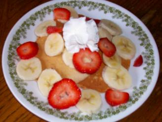 Bisquick Strawberry Banana Pancakes
