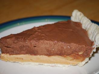 Peanut Butter and Chocolate Mousse Pie