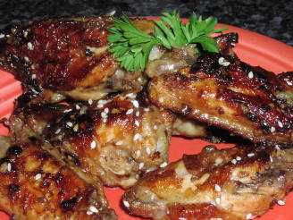 Soy Glazed Chinese Chicken Wings
