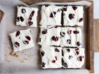 Cranberry Bliss Bars (Easy Version)