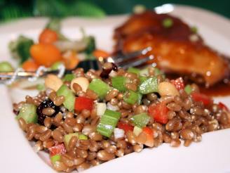 Spicy Wheatberry Salad