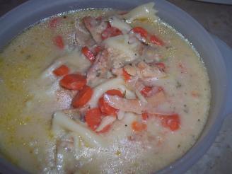 Creamy Crock-Pot Turkey Soup