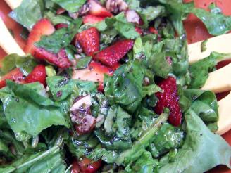 Spinach/Strawberry Salad