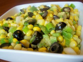 Corn and Olive Salsa
