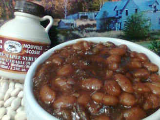 Canadian Baked Beans With Maple Syrup (No Molasses)
