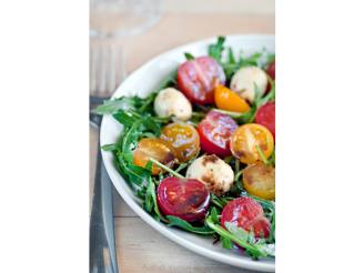 Fresh Mozzarella & Tomato Salad With Balsamic Vinaigrette