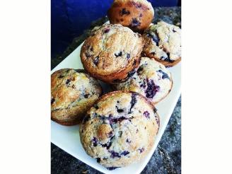 Kato's Blackberry & Blueberry Muffins