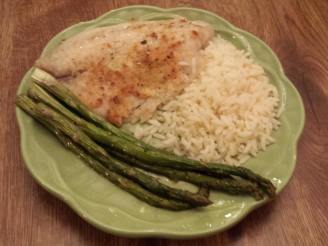Super Easy Parmesan Crusted Tilapia