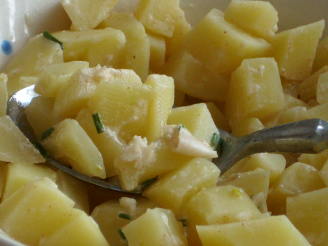 Spanish Tapas Potatoes in Garlic Mayonnaise