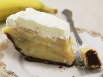 Whipped Topping Banana Cream Pie