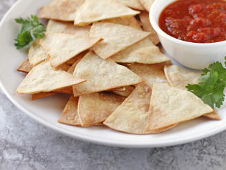 Homemade Baked Tortilla Chips