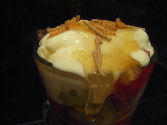 Mexican Layered Fruit Salad
