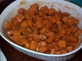 Candied Baked Sweet Potatoes (Oven or Grill)