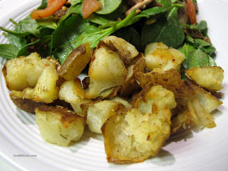 Twice-Roasted Potatoes With Onion, Herbs and Chilli