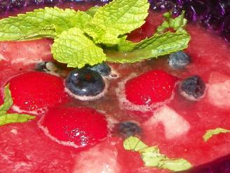 Watermelon and Berry Soup