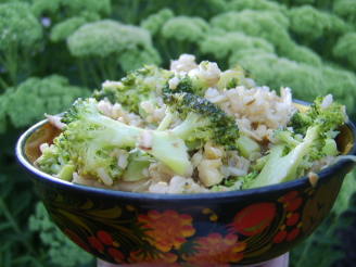 Broccoli and Chicken Stir-Fried Rice