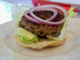 Greek Turkey Burger - Bethenny Frankel
