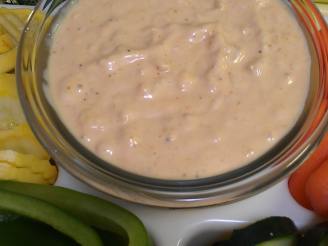 A Touch of Curry Vegetable Dip