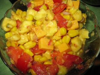 Corn, Tomato and Avocado Salad