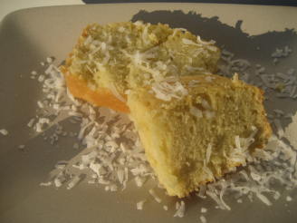 Coconut Pound Cake (Using Coconut Milk)