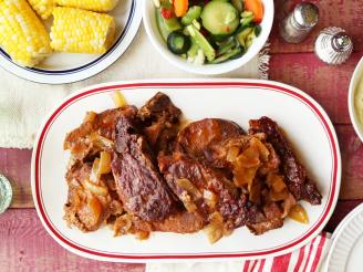 Easiest Tastiest Barbecue Country Style Ribs (Slow Cooker)